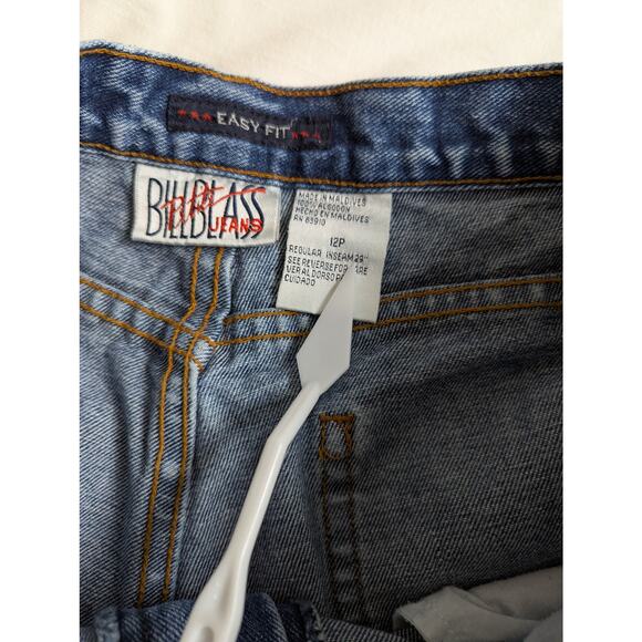 Bill Blass 12 Petite Womens Jeans "Easy fit "Mom Jeans W 31" H 43"Rise 12.75 - Picture 2 of 9